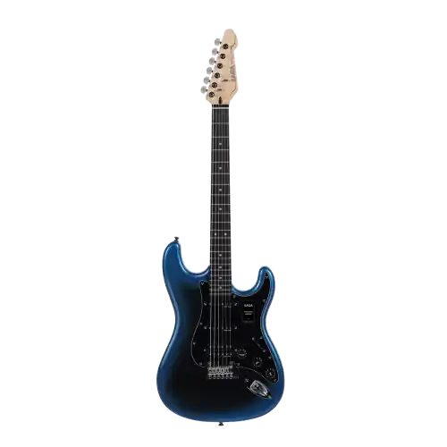Gitara Elektryczna Saga Dazzles Dark Night Blue Strat HSS