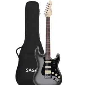 Gitara Elektryczna Saga Dazzles Mercury Gray Strat HSS