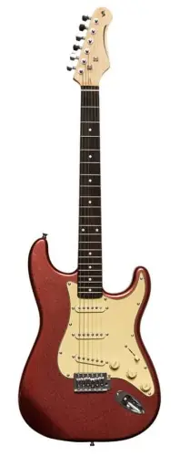 Gitara Elektryczna Stratocaster Stagg SES-30 CAR- Czerwona