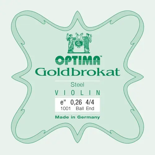 Struna E1 Do Skrzypiec 4/4 Optima Goldbrokat