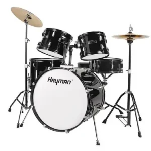 Perkusja Hayman HM-100 Black zestaw perkusyjny