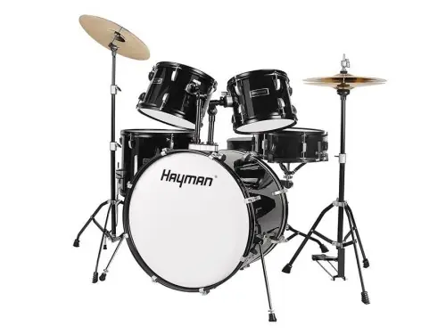 Perkusja Hayman HM-100 Black zestaw perkusyjny