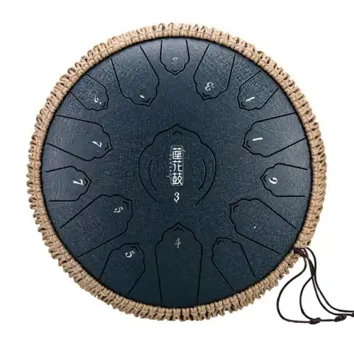 Tongue Drum Bęben Eteryczny 12" Hluru-Huashu Granatowy