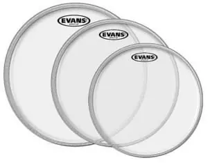 Naciągi Perkusyjne Evans G2 Clear na Tomy 10/12/14 - ZESTAW