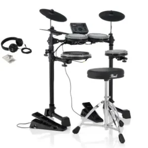 Pearl eRoadshow ERS1000 – elektroniczna perkusja kompletna, cicha, gotowa do gry od razu
