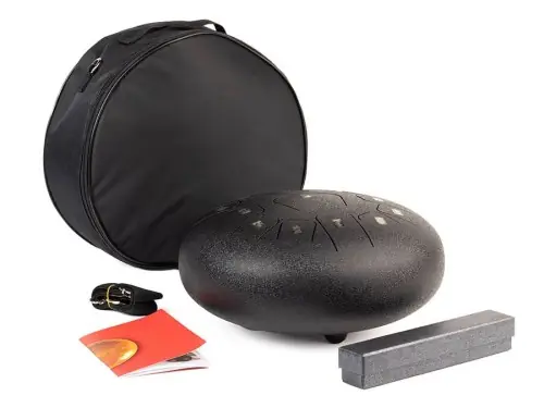 Tongue Drum Bęben Eteryczny Hayman Duży 12" Czarny
