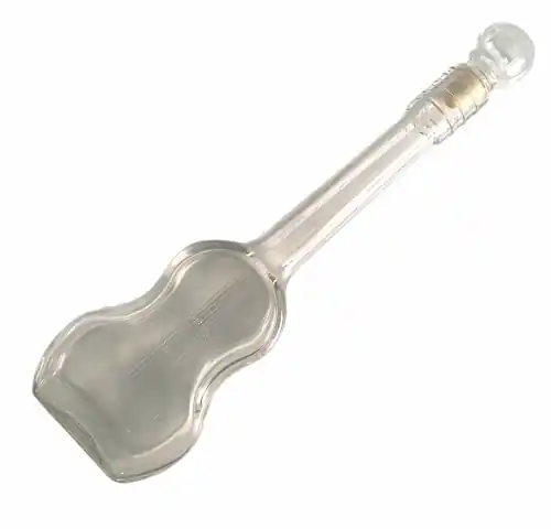 Karafka szklana muzyczna gitara 500ml