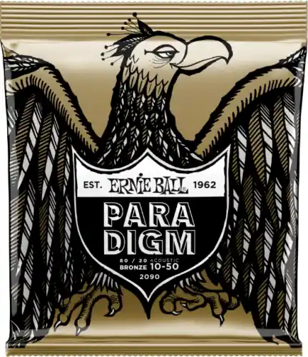 Struny do Gitary Akustycznej - Ernie Ball 2090 Paradigm 10-50