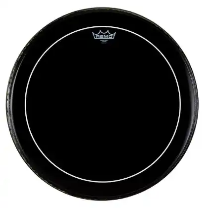 Remo 20" Pinstripe Ebony