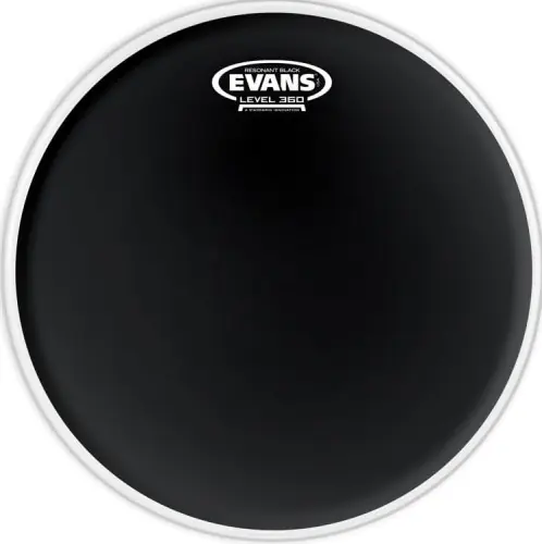 Evans 10" Resonant Black