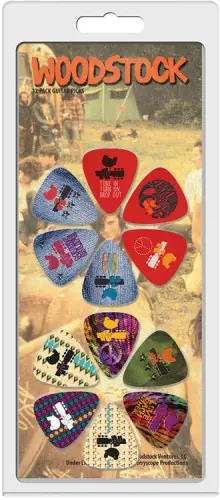 Kostka Gitarowa - Perri's WS1 12pcs Woodstock