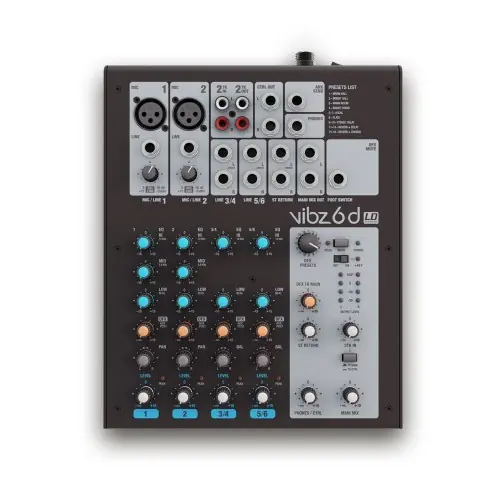 Mikser analogowy - LD Systems VIBZ 6