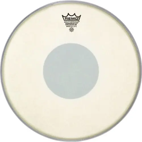 Remo 13" Emperor X Coated Black Dot