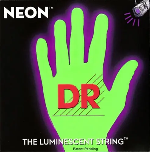 Struny do Gitary Basowej - DR NGB45 45-105 Neon