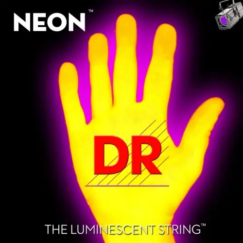 Struny do Gitary Basowej - DR NYB45 45-105 Neon