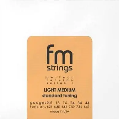Struny do Gitary Elektrycznej - FM Strings Light Medium 9,5-44