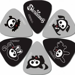 Zestaw Kostek Gitarowych - Perri's SA1 Skelanimals