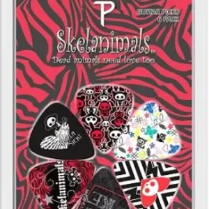 Zestaw Kostek Gitarowych - Perri's SA3 Skelanimals