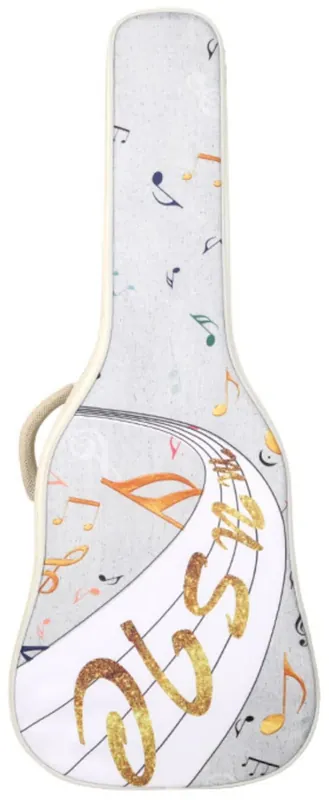 Hard Bag B-1913-39" WHITE - pokrowiec do gitary klasycznej 4/4