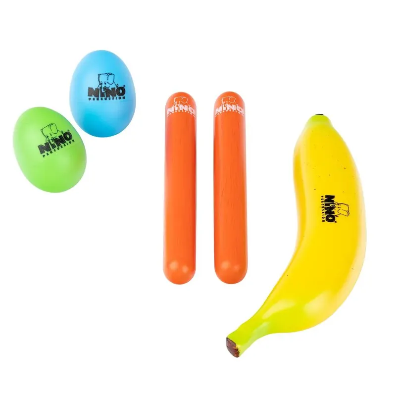 Nino Percussion SET-7 - zestaw instrumentów perkusyjnych