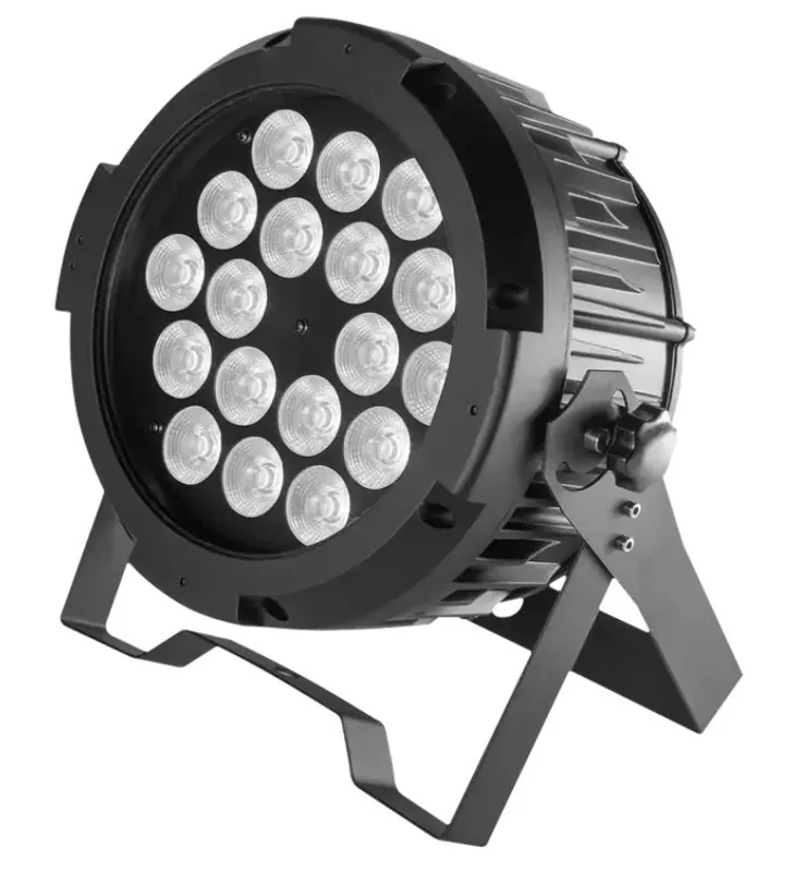 Flash PAR LED 1815 cichy - reflektor cichy 270W RGBWAUV IP65