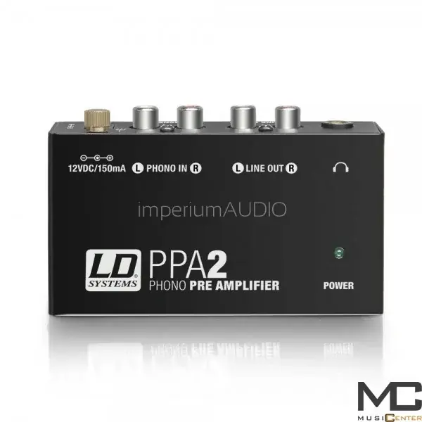 LD Systems PPA 2 - przedwzmacniacz gramofonowy