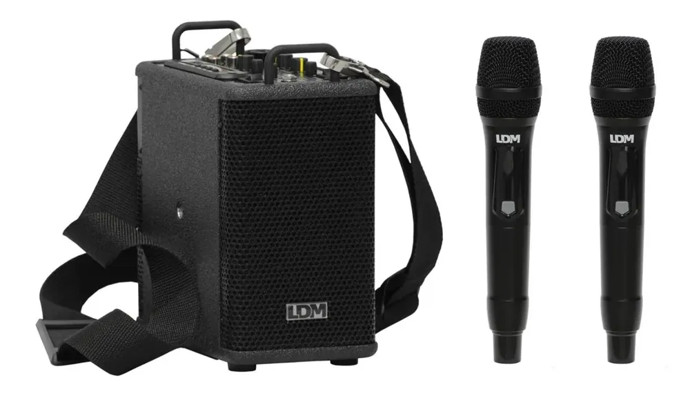 LDM PersonalBox Light H20x2 V220 - 2 mikrofony do ręki Bluetooth