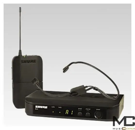 Shure BLX14/P31 - system bezprzewodowy z mikrofonem nagłownym PGA31 pasmo H8E