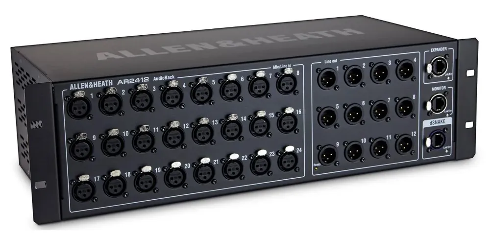 Allen & Heath AR 2412 - Stage Box 24 wejścia analogowe, 12 wyjść analogowych