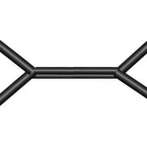 MC Audio MSD5NXFXM 05 - przewód dwuparowy, 2 x XLR żeński - 2 x XLR męski, 0,5m, złącza Neutrik