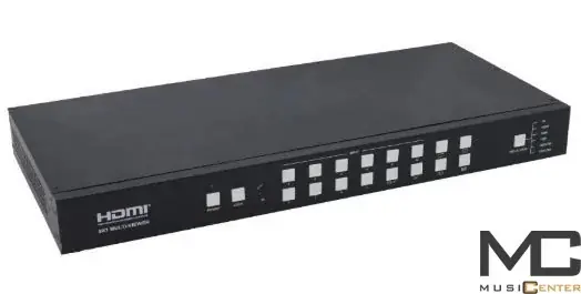 HDCVT HDS 891 MV - przełącznik bezszwowy HDMI 9x1