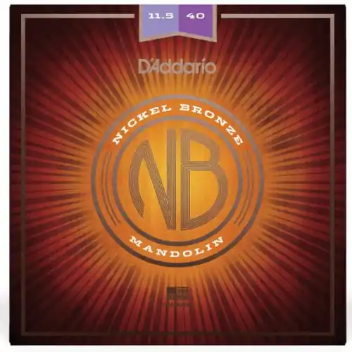 Struny do mandoliny D’addario Nickel Bronze NBM11540 Custom Medium 11,5-40