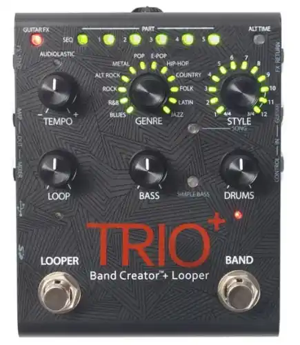 DigiTech Trio Plus Band Creator + Looper - efekt gitarowy