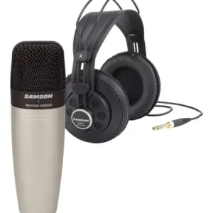 Samson C01/SR850 – mikrofon pojemnościowy + słuchawki SR850