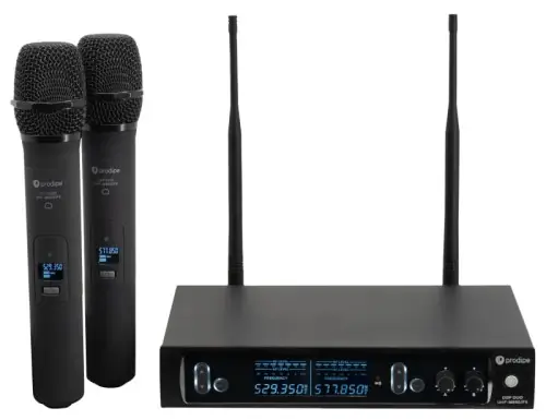 Prodipe M-850 DSP Duo UHF 2 - zestaw mikrofonów bezprzewodowych