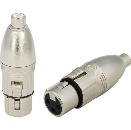 Roxtone RA2XFPF - redukcja XLR żeński 3 Pin / gniazdo RCA