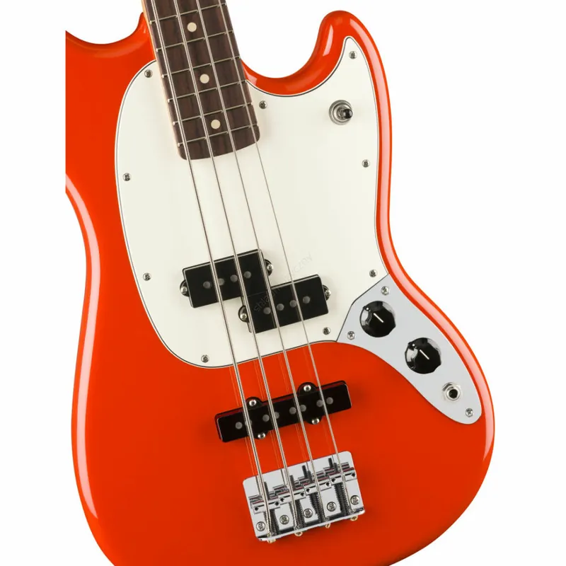 Fender Player II Mustang Bass PJ RW CRR
