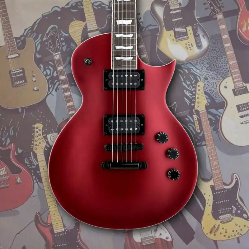 LTD EC-256 Candy Apple Red Satin