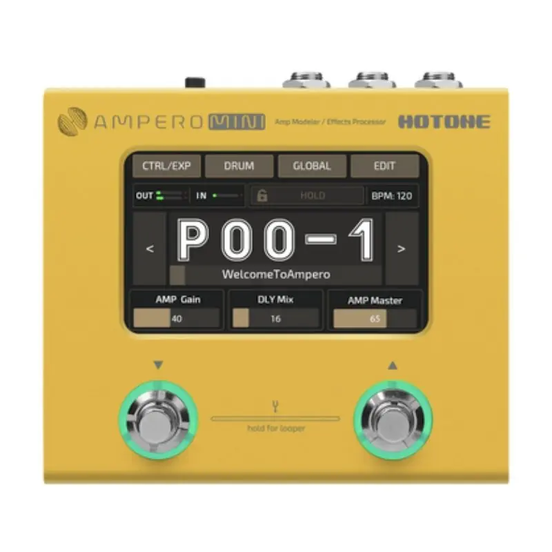 Hotone Ampero Mini (Marigold) - multiefekt gitarowy