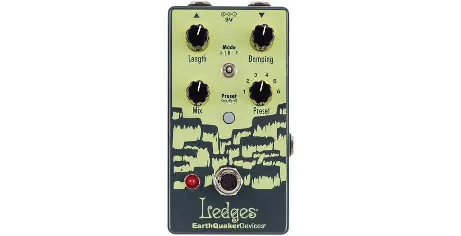 EarthQuaker Devices Ledges Tri-Dimensional Reverberation Machine
