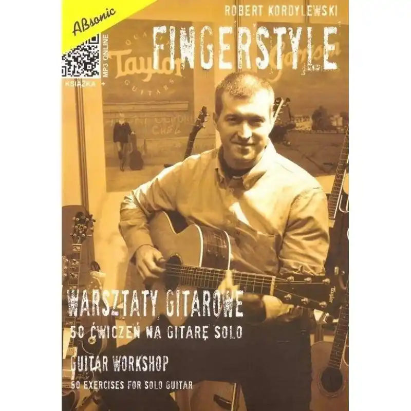 ABSONIC Fingerstyle - Warsztaty gitarowe 50 ćwiczeń na gitarę solo
