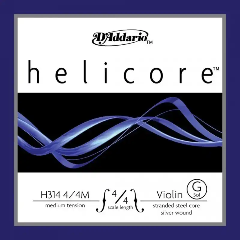 D'Addario H314 Helicore 4/4 "G" struna skrzypcowa