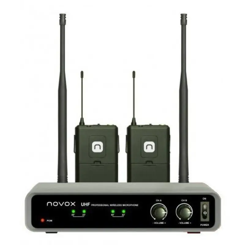 Novox Free B2 system bezprzewodowy nagłowny 2x