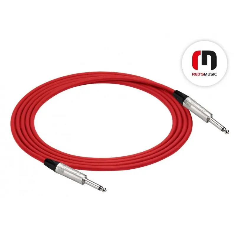 Red's Music GCN11150 Red kabel instrumentalny jack-jack 15m
