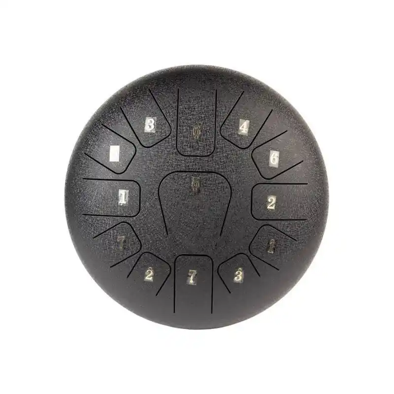 Hayman HTD1213/BK steel tongue drum 12" black